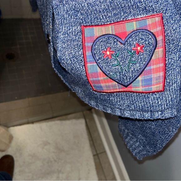 Vintage 90s Company Collection Sweater M Made USA back to school - Picture 8 of 8